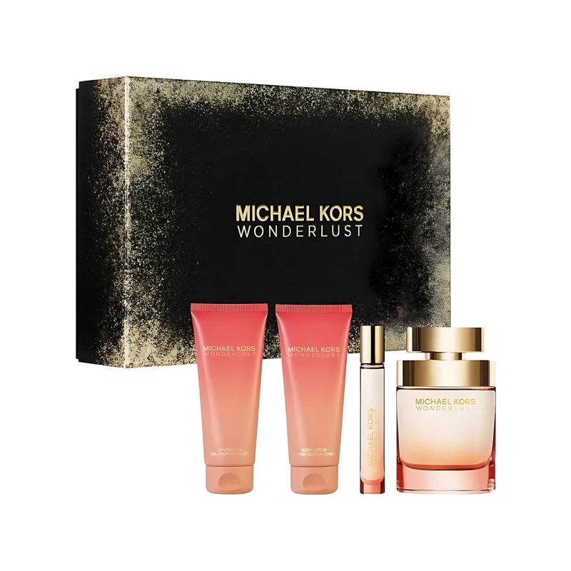 Michael Kors Wonderlust Gift Set For Her - 4 Pc Gift Set - MCK-L4501683 - www.xscent.shop