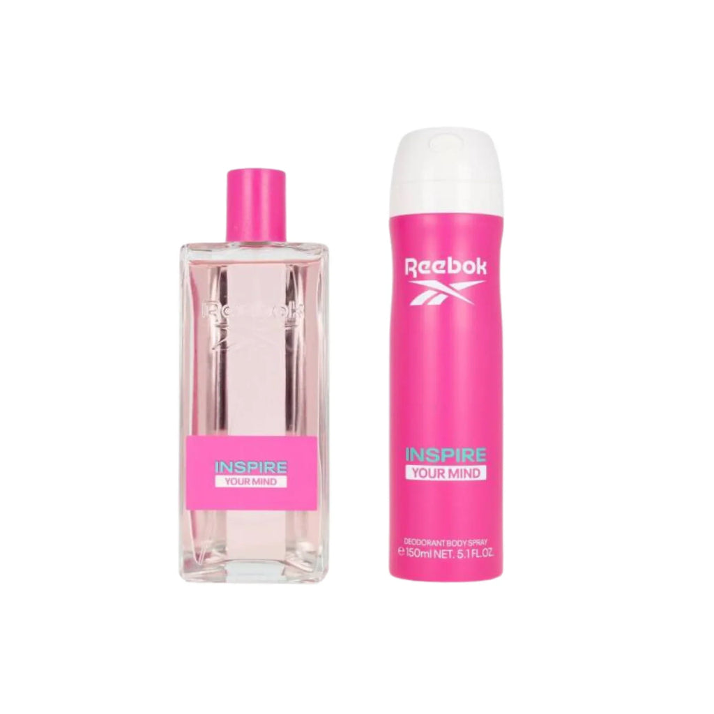 Reebok Inspire Your Mind Set EDT 100 ml + Body Spray 150 ml for Women -  - www.xscent.shop