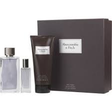 ABERCROMBIE&FITCH FIRST INSTINCT EDT 100 ML/G 3 PCS SET - www.xscent.shop