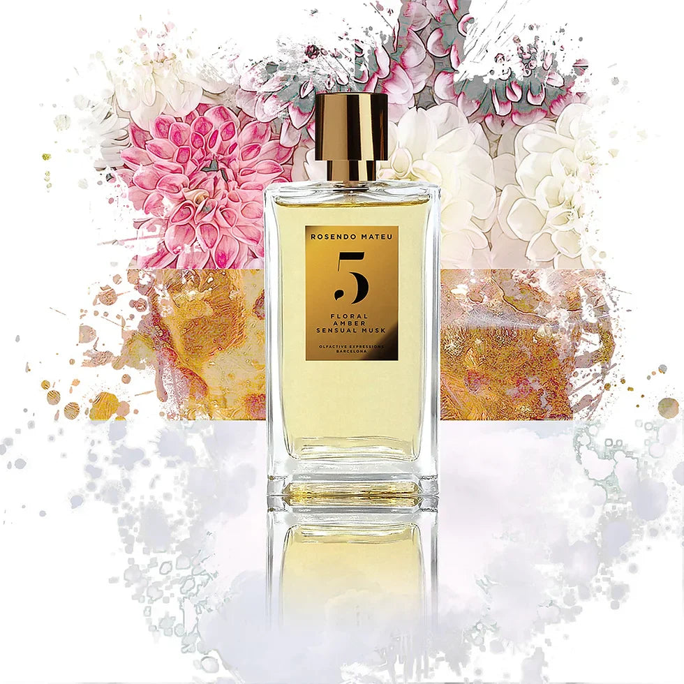 Rosendo Mateu No. 5 Floral Amber Sensual Musk EDP Unisex - 100ml -  - www.xscent.shop