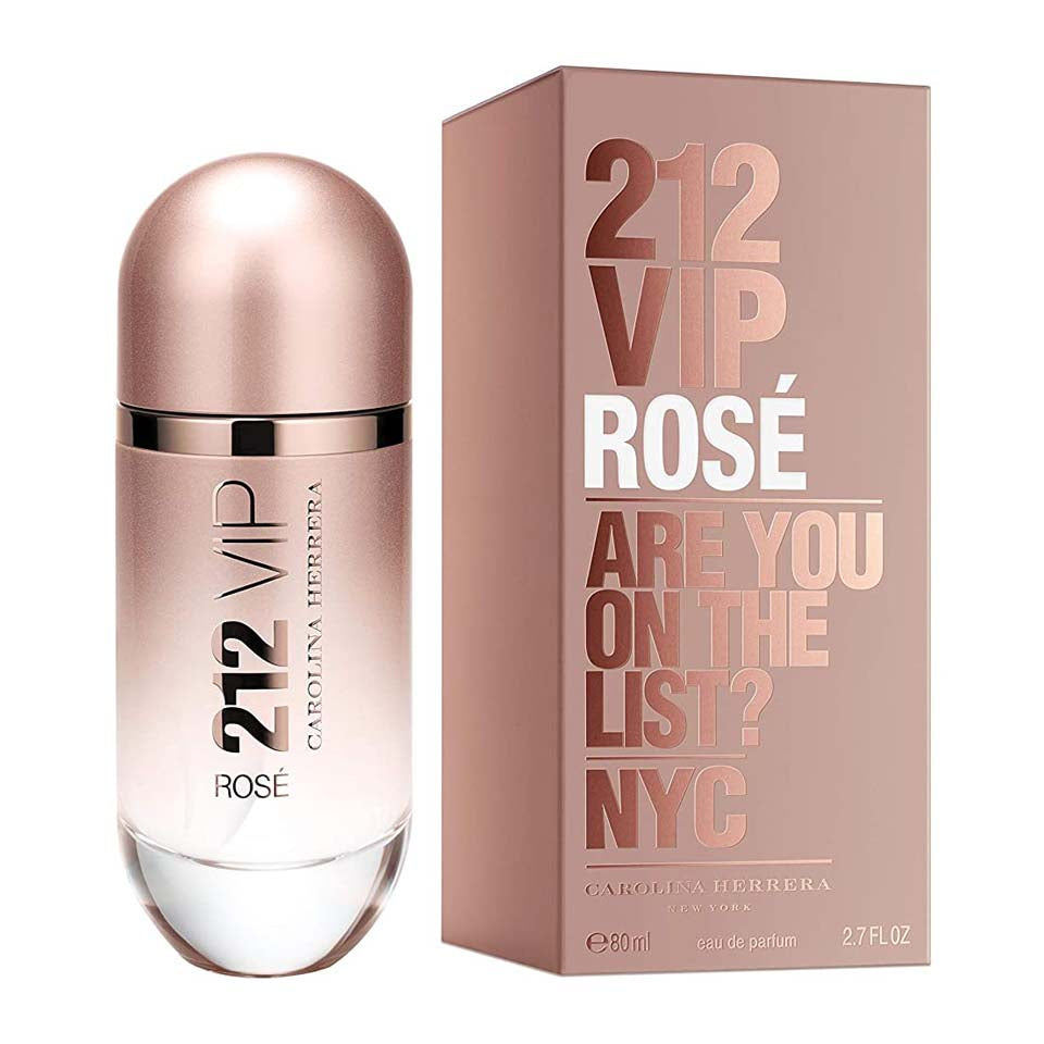 Carolina Herrera 212 Vip Rose Are You On The List?Nyc EDP For Her – 80 ml -  - www.xscent.shop