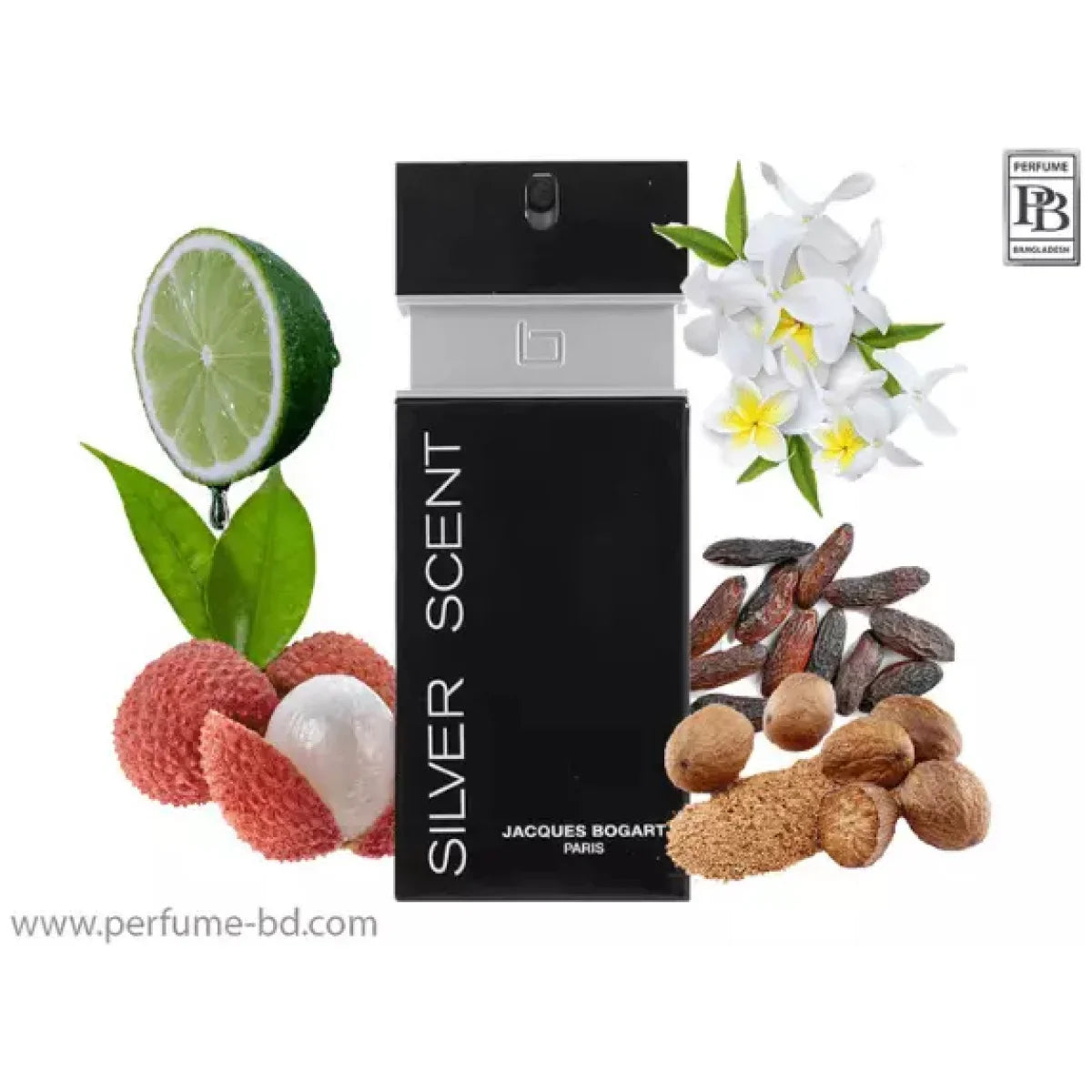 Jacques Bogart Silver Scent EDT For Him -100 ml -  - www.xscent.shop