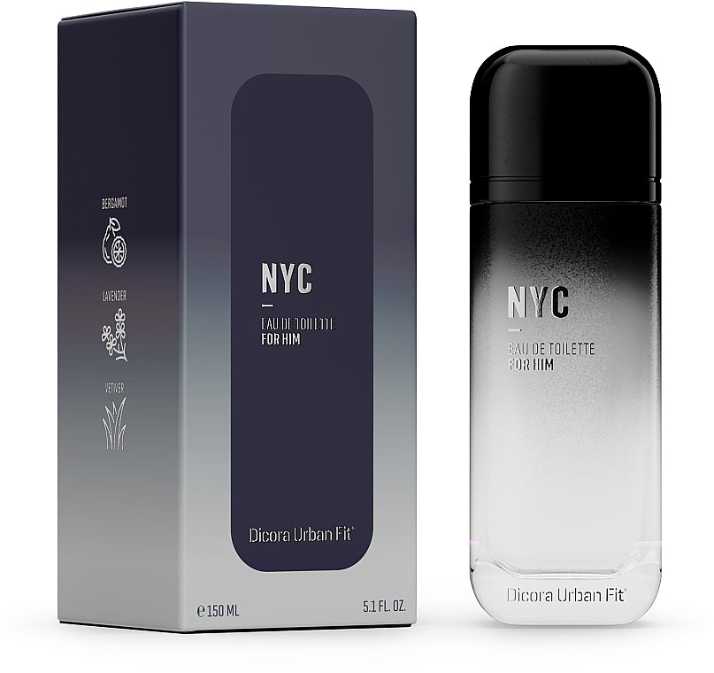 Dicora Urban Fit NYC EDT For Him - 150 ml -  - www.xscent.shop