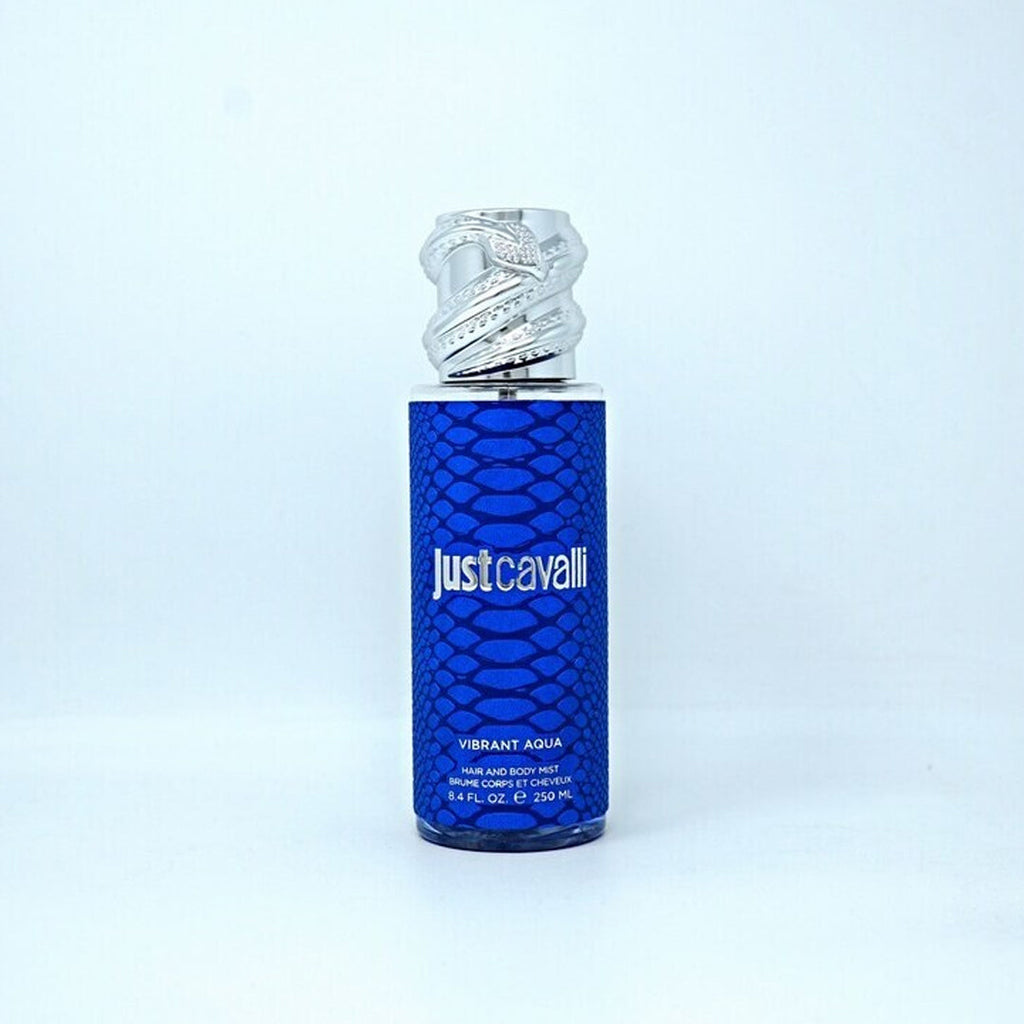 Roberto Cavalli Just Cavalli Vibrant Aqua Hair Spray & Body Spray For Her - 250 ml -  - www.xscent.shop