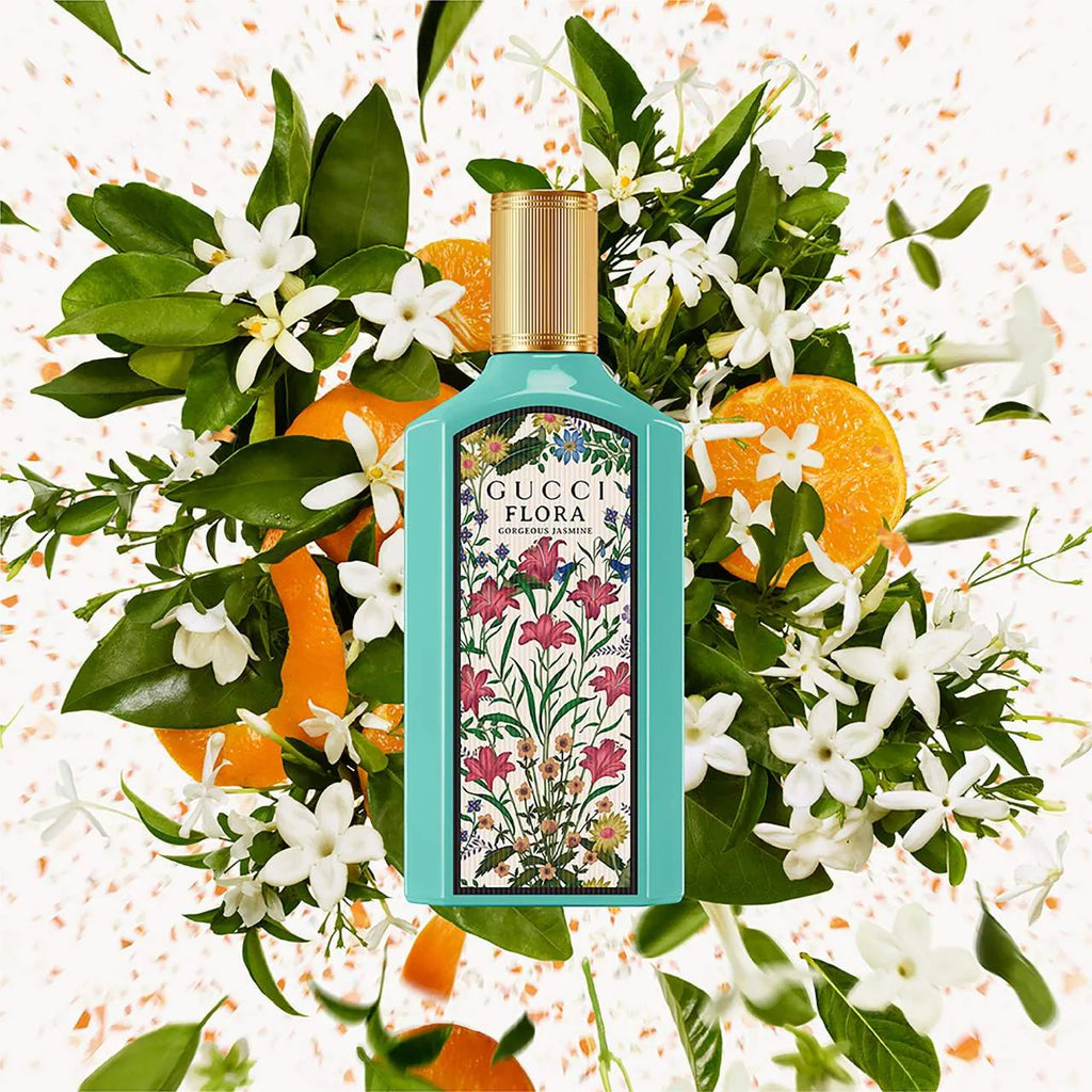 Gucci Flora Gorgeous Jasmine EDP For Her - 100 ml -  - www.xscent.shop
