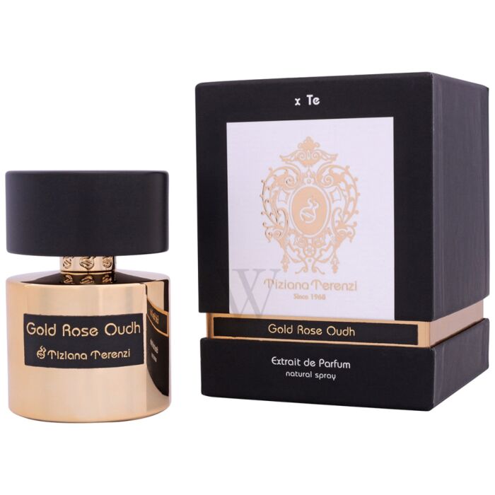 Tiziana Terenzi Unisex Gold Rose Oudh Extrait De Parfum Spray - 100ml - www.xscent.shop