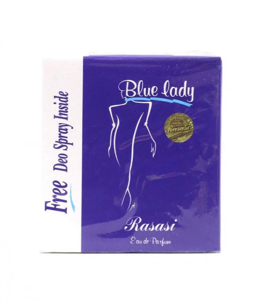 Rasasi Blue for Lady and Deo For Women Eau De Parfum 40ml -  - www.xscent.shop